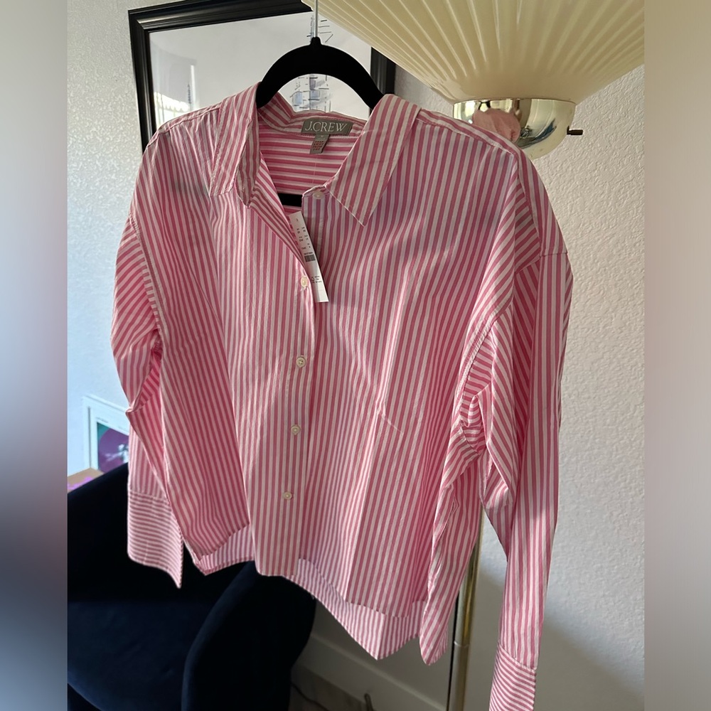 NWT J.Crew Cotton Button-down